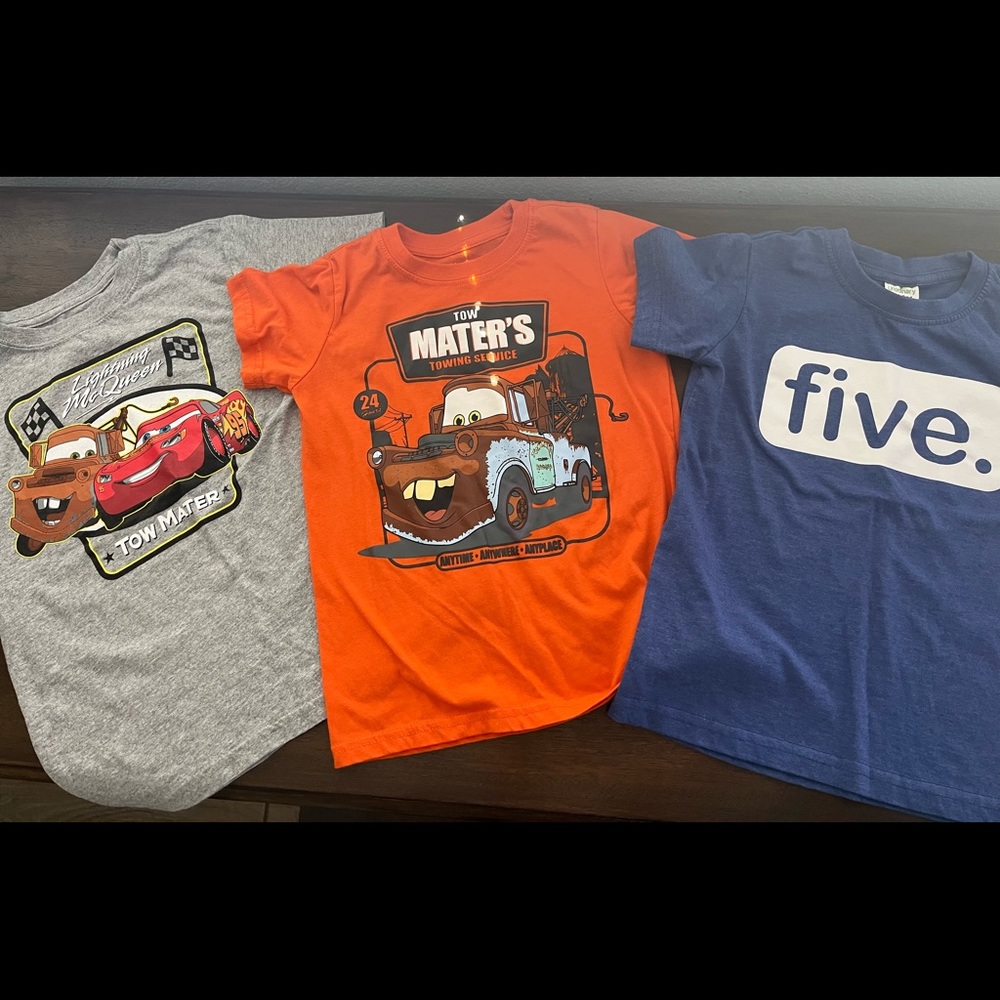 15 shirts!! Toddler 5T boys. Most brand new!